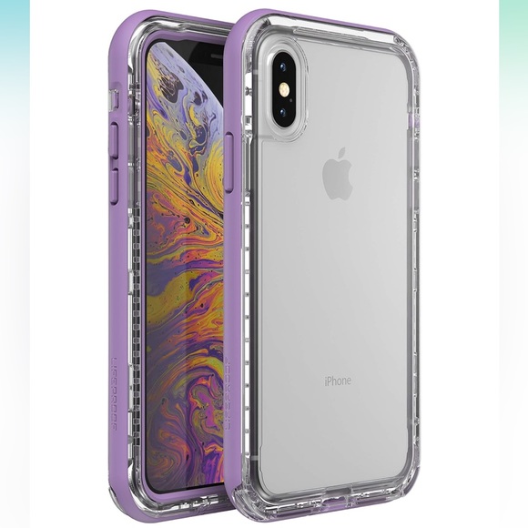 LifeProof NËXT Series Case for iPhone XR Purple/Clear - Picture 1 of 12